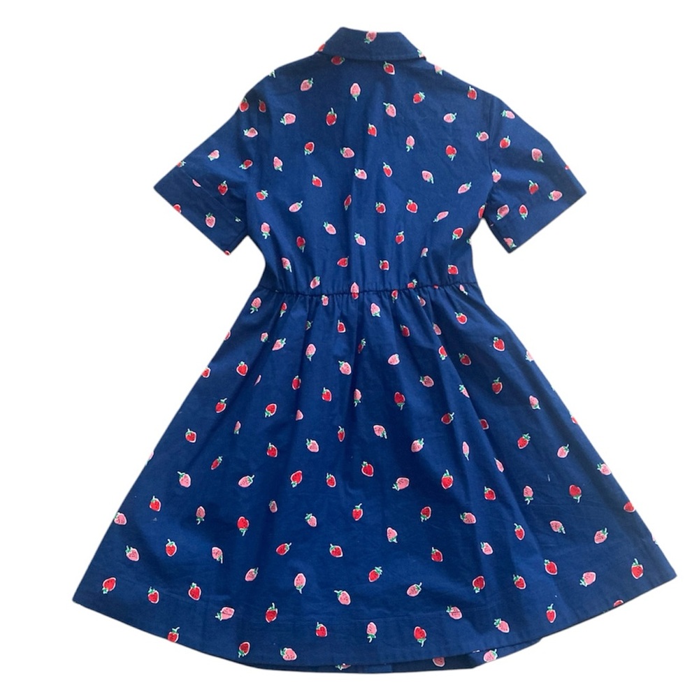 HP Kate Spade Tossed Strawberry Cotton Shirtdress - Picture 4 of 9